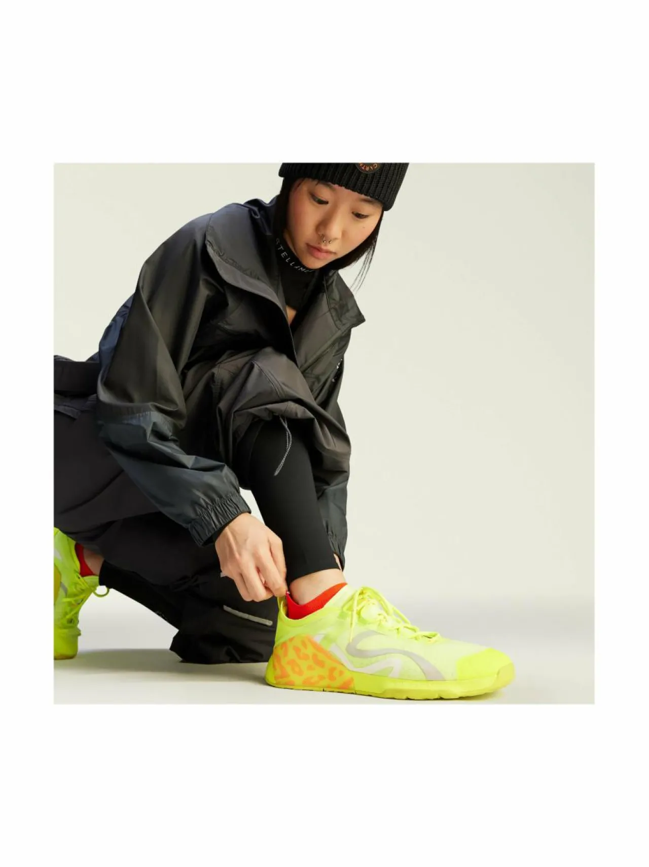 Urheiluasusteet<adidas by Stella McCartney aSMC-sukat 2-pack JN4860 BAHGLO/GLOGRN/ACTRED