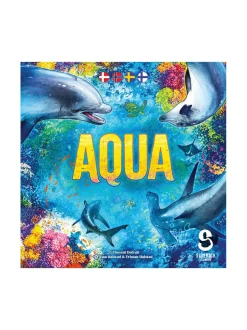 Pelit<ASMODEE lautapeli Aqua (suomenkielinen ja ruotsikielinen)
