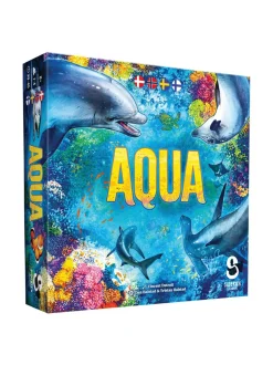 Pelit<ASMODEE lautapeli Aqua (suomenkielinen ja ruotsikielinen)