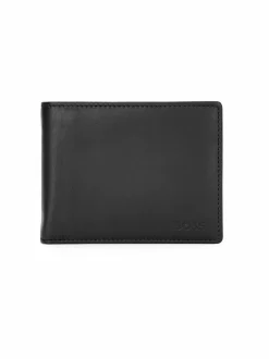 Solmiot & Asusteet<BOSS Asolo-nahkalompakko 001 BLACK