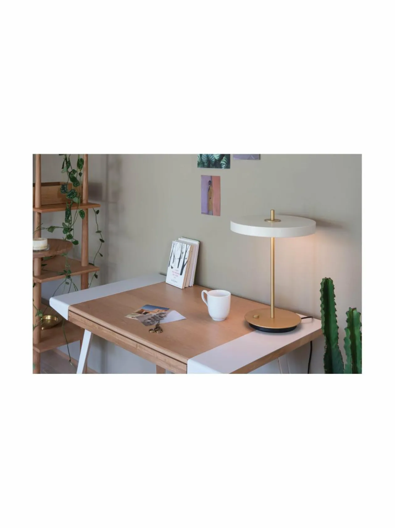 Pöytävalaisimet<UMAGE Asteria-pöytävalaisin PEARL WHITE