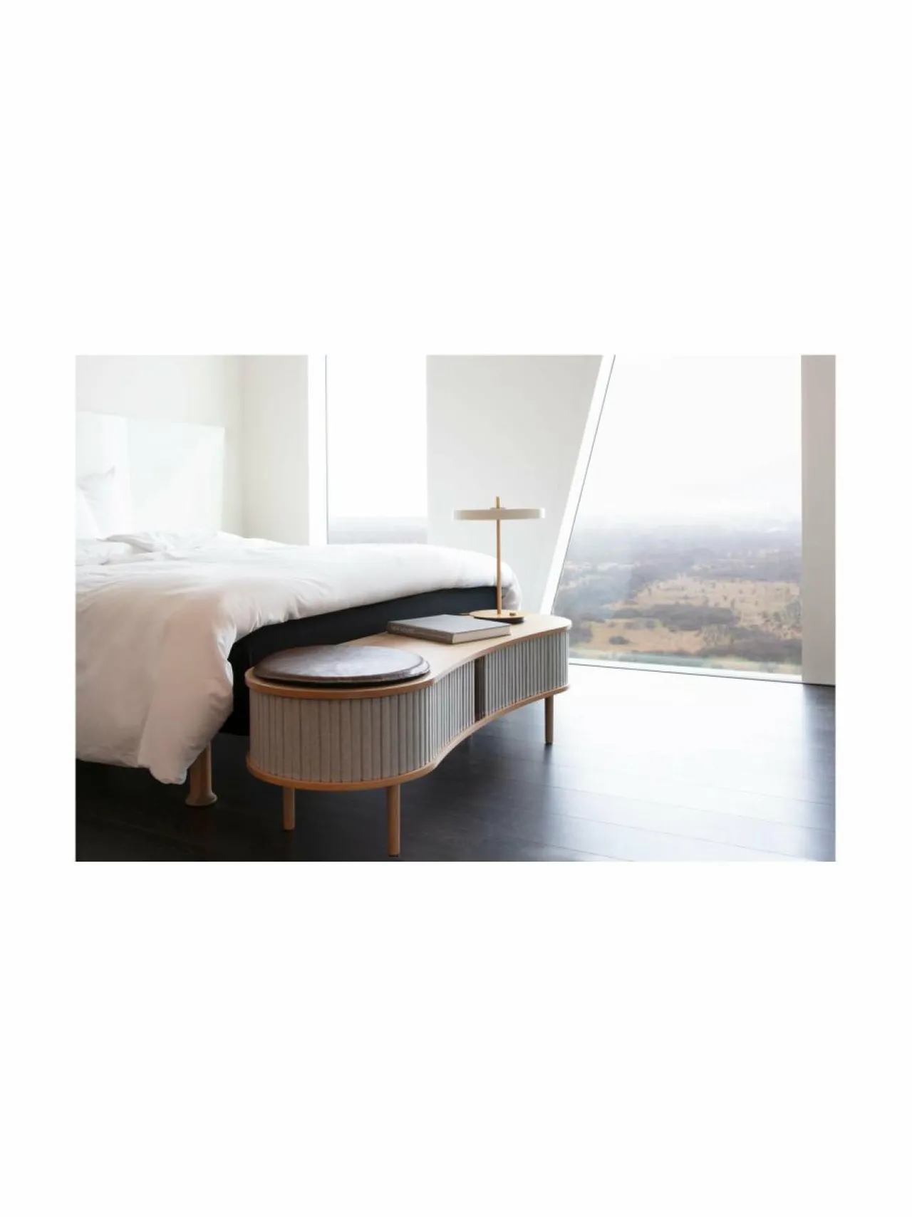 Pöytävalaisimet<UMAGE Asteria-pöytävalaisin PEARL WHITE