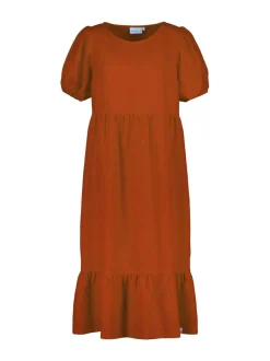 Mekot<Nakoa Astrid Dress, Burnt Orange BURNT ORANGE (MURRETTU ORANSSI)