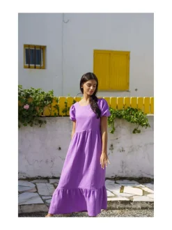 Mekot<Nakoa Astrid Dress, Iris IRIS (VIOLETTI)