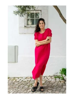 Nakoa Astrid Dress, Pink Peacock^ Mekot