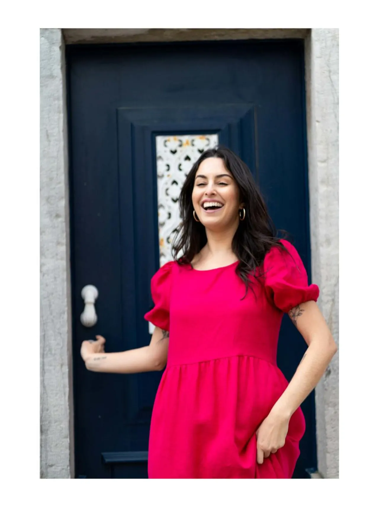 Nakoa Astrid Dress, Pink Peacock^ Mekot