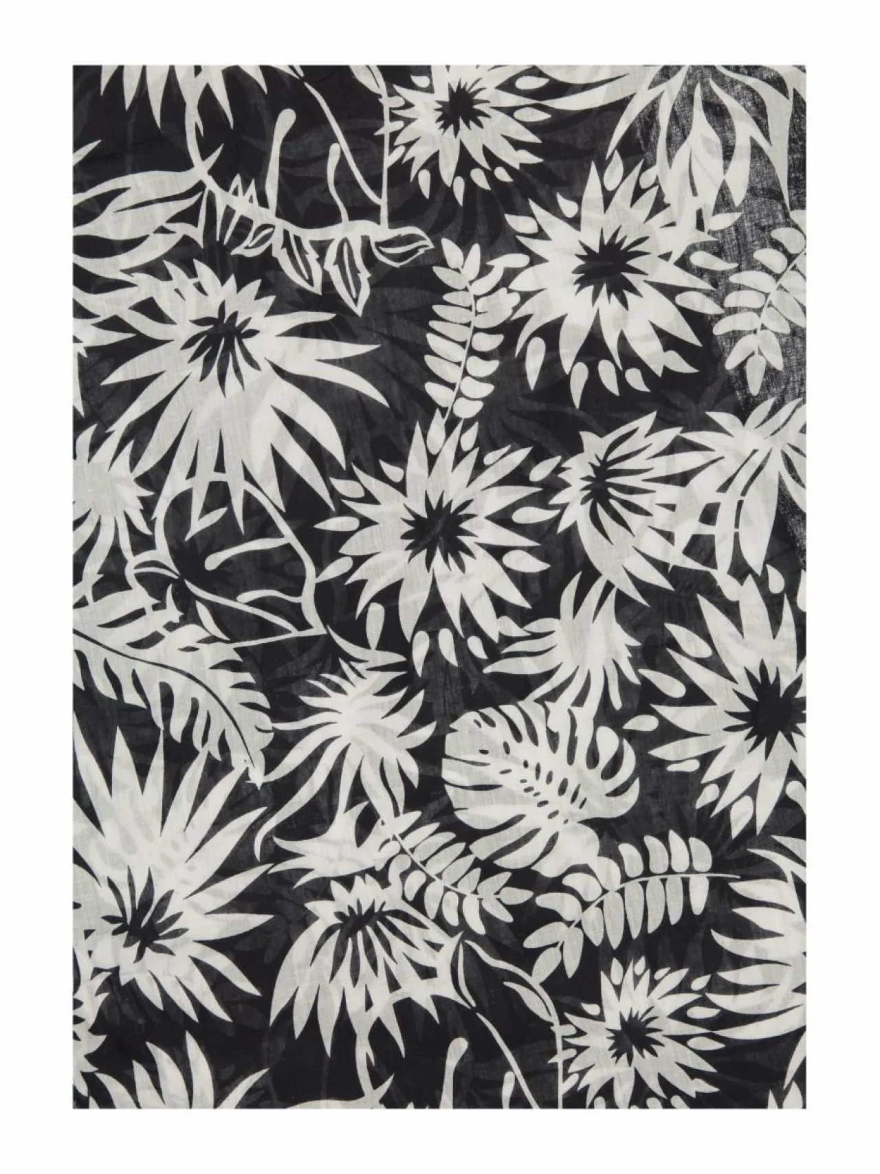 Huivit & Kaulaliinat<A+more Athensis -puuvillahuivi BLACK/WHITE