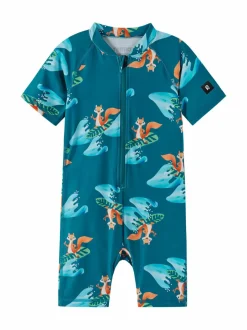 Ulkoiluvaatteet<Reima Atlantti Sunproof -uimahaalari 7916 DEEP OCEAN