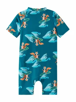 Ulkoiluvaatteet<Reima Atlantti Sunproof -uimahaalari 7916 DEEP OCEAN