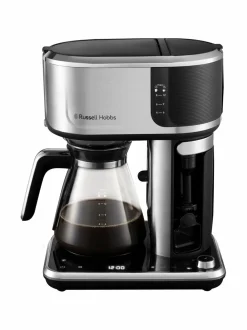 Kahvin- & Vedenkeittimet<Russell Hobbs Attentiv Coffee Bar -yhdistelmäkahvinkeitin STEEL