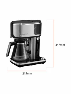 Kahvin- & Vedenkeittimet<Russell Hobbs Attentiv Coffee Bar -yhdistelmäkahvinkeitin STEEL