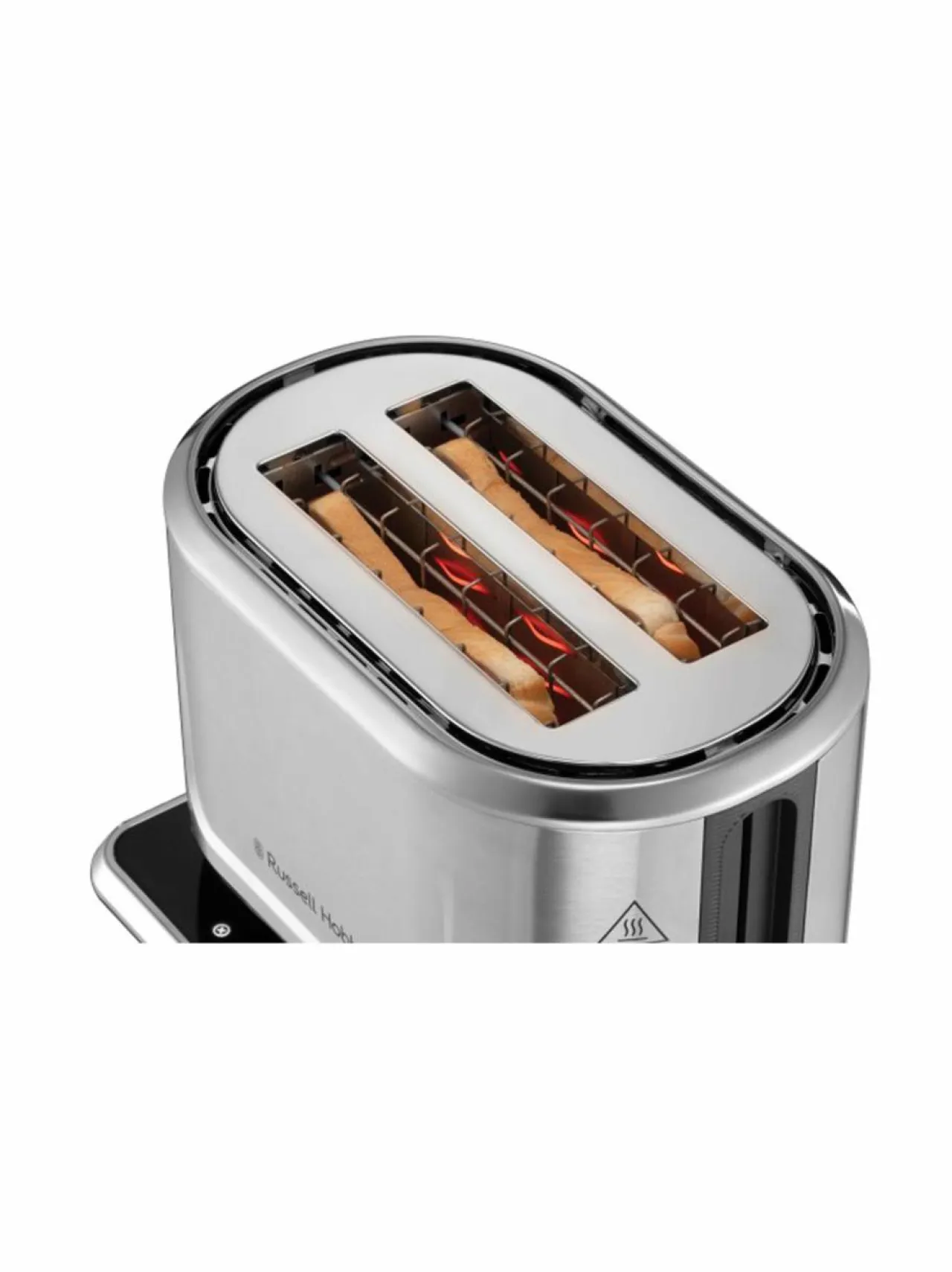 Leivänpaahtimet<Russell Hobbs Attentiv Toaster -leivänpaahdin STEEL