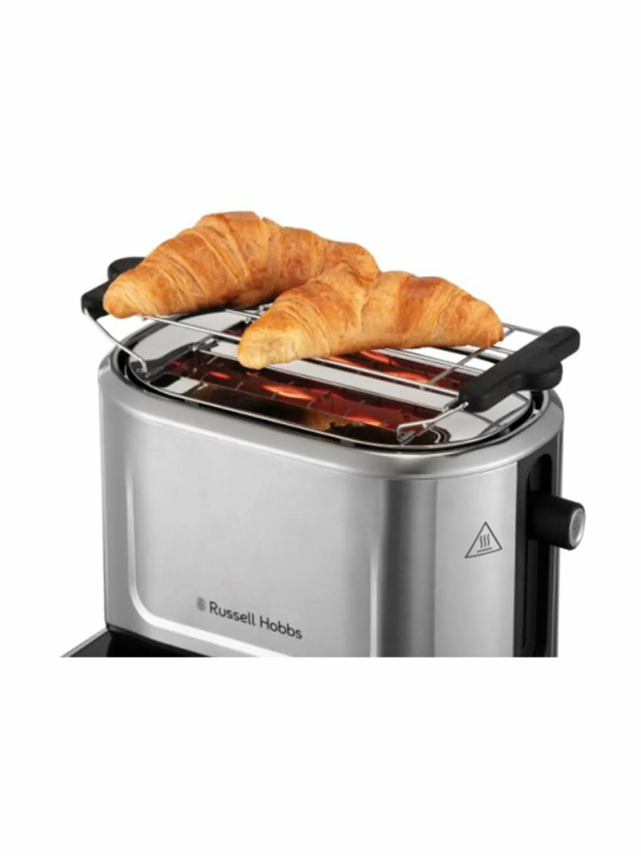 Leivänpaahtimet<Russell Hobbs Attentiv Toaster -leivänpaahdin STEEL