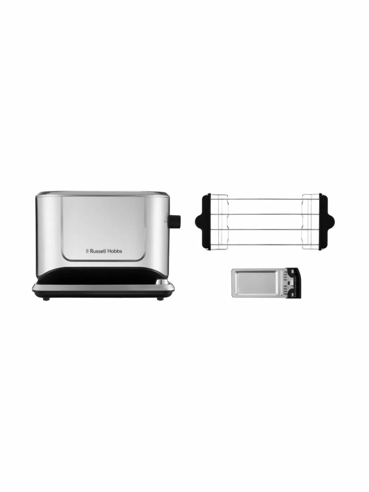 Leivänpaahtimet<Russell Hobbs Attentiv Toaster -leivänpaahdin STEEL