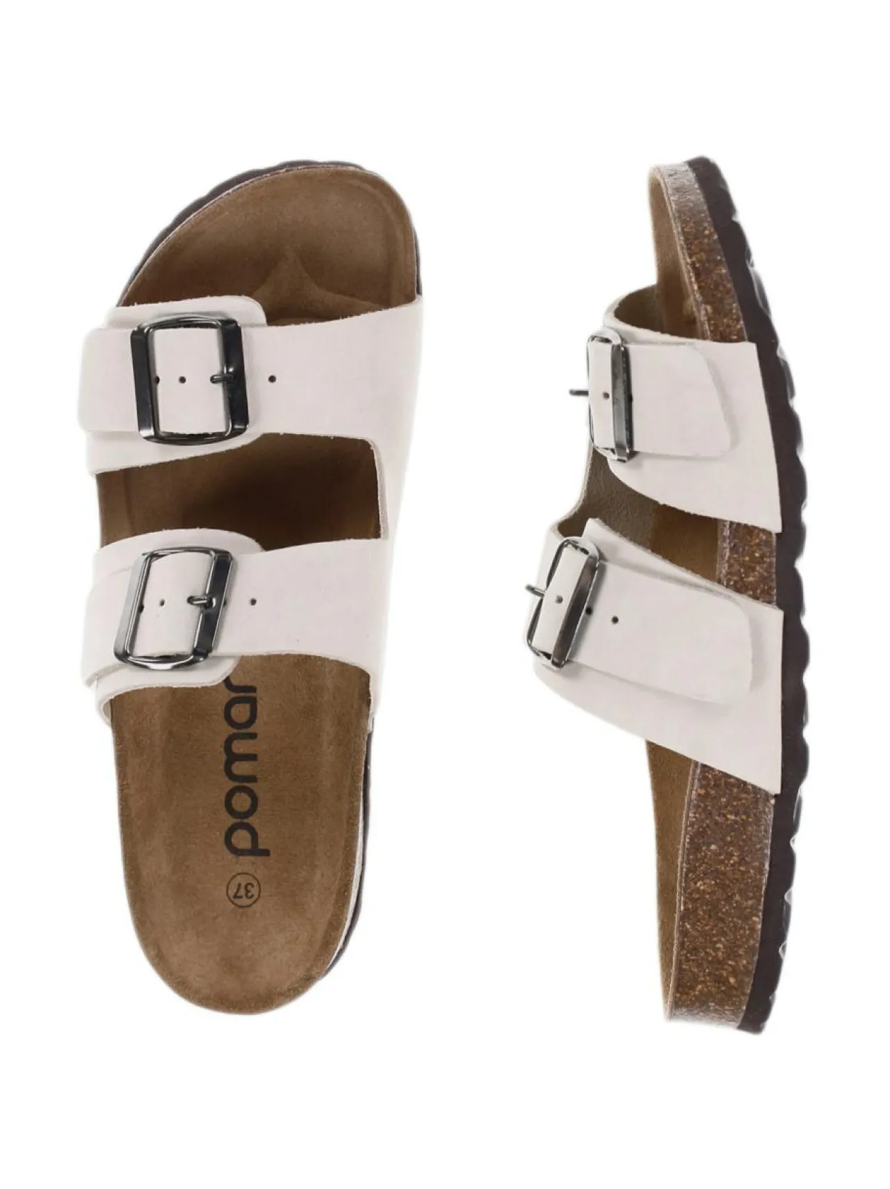 Sandaalit<Pomar AURINKO Naisten sandaalit SAND NUBUCK
