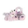 FANCY PALS AURORA Pehmokettu kassissa, 20 cm^ Pehmolelut