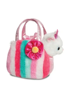 FANCY PALS AURORA Pehmokissa kassissa, 20 cm^ Pehmolelut