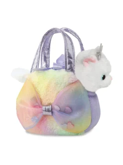 Pehmolelut<FANCY PALS AURORA Pehmokissa kassissa, 20 cm