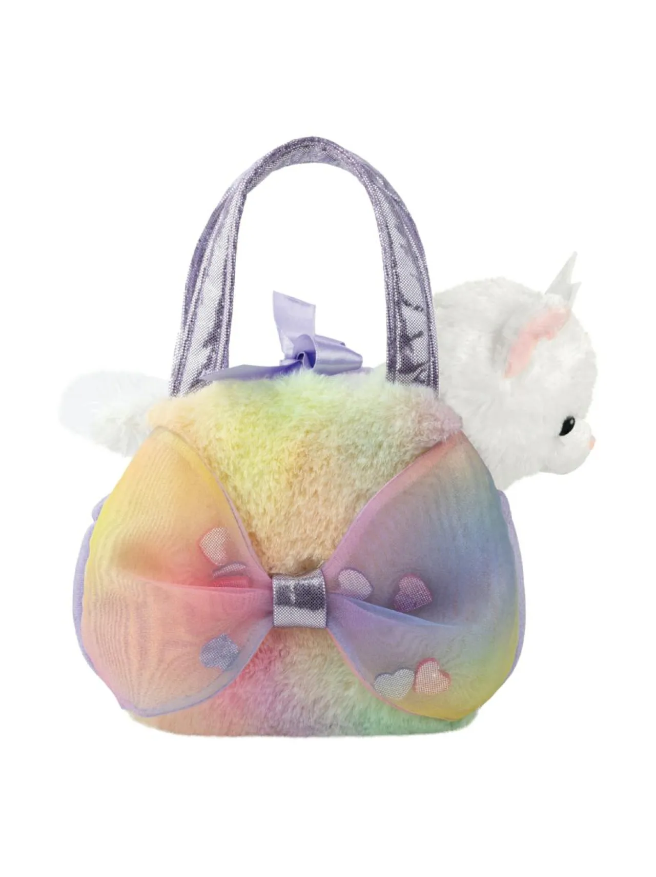 Pehmolelut<FANCY PALS AURORA Pehmokissa kassissa, 20 cm