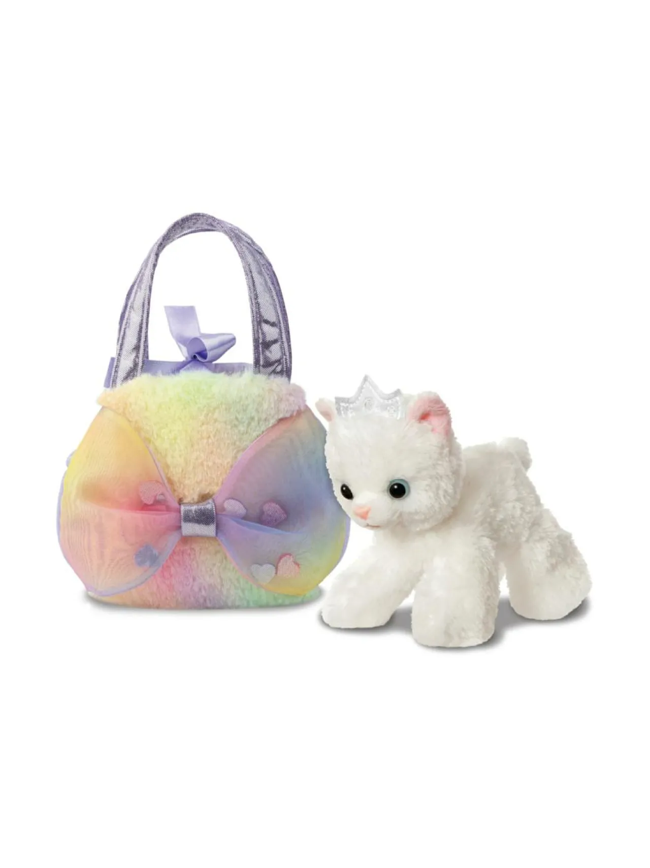 Pehmolelut<FANCY PALS AURORA Pehmokissa kassissa, 20 cm