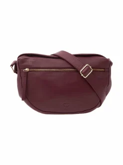 Olkalaukut<A+more Avatar Sling -nahkalaukku BURGUNDY
