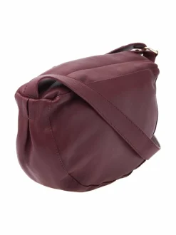 Olkalaukut<A+more Avatar Sling -nahkalaukku BURGUNDY