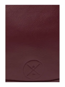 Olkalaukut<A+more Avatar Sling -nahkalaukku BURGUNDY