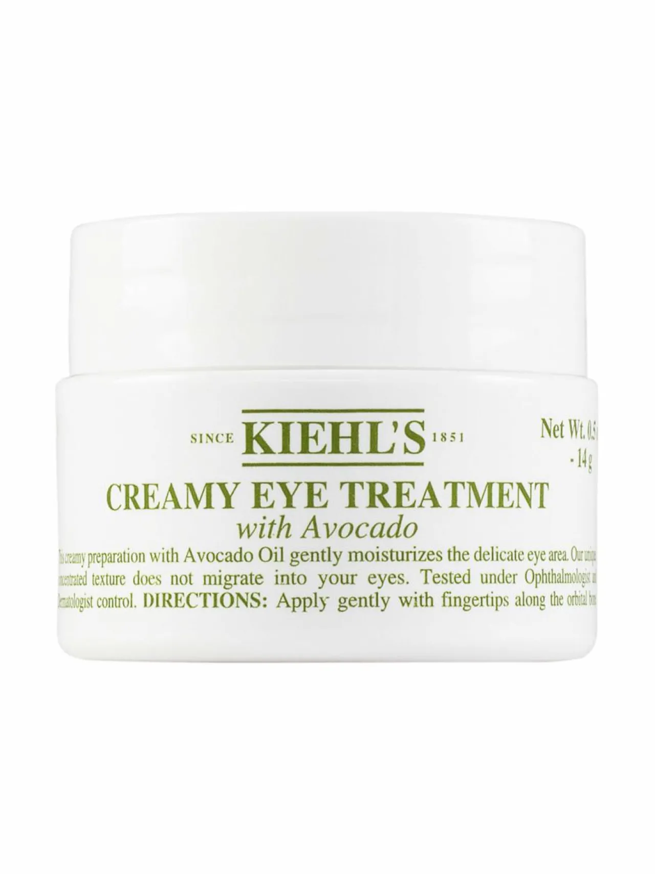 Kasvojenhoito<Kiehl's Avocado Creamy Eye Treatment -kosteuttava silmänympärysvoide 14 ml