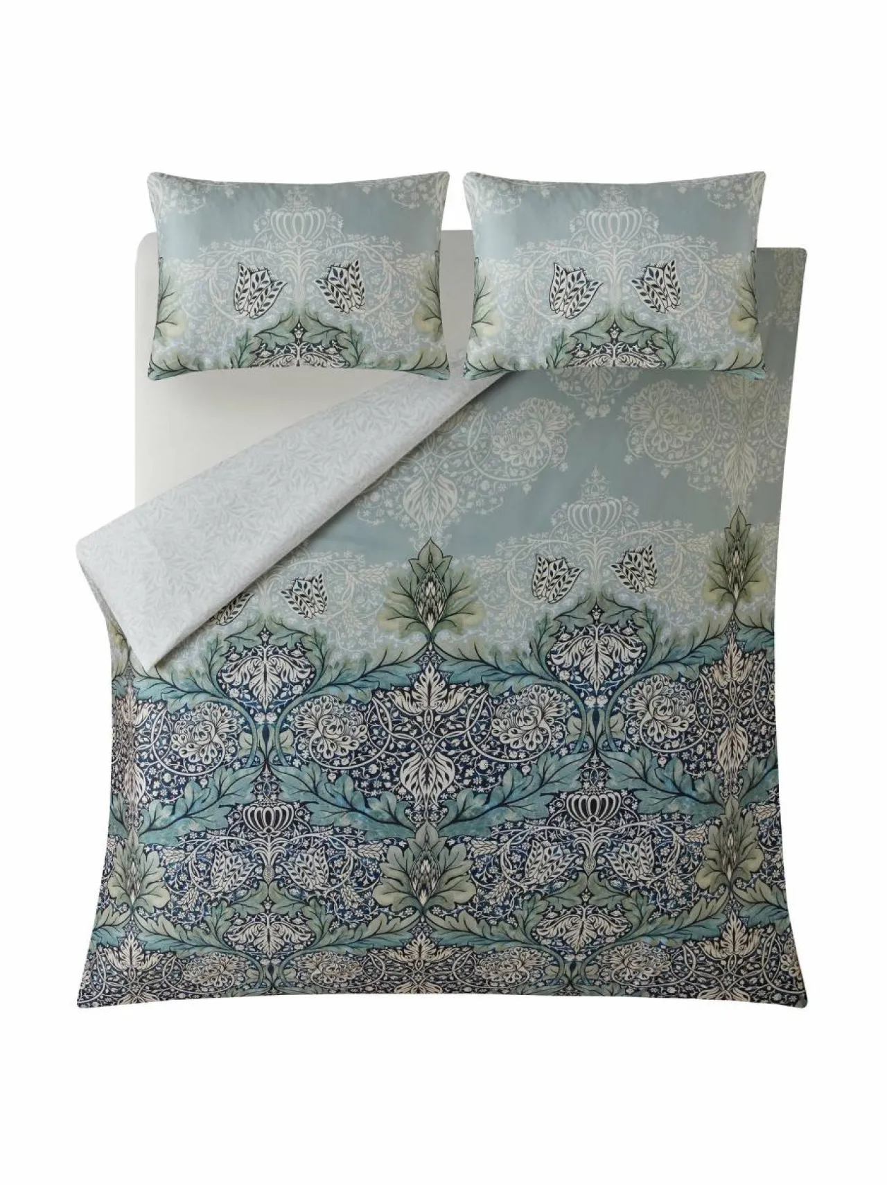 Liinavaatteet<William Morris At Home Avon Chinz -satiinipussilakanasetti 14 INDIGO