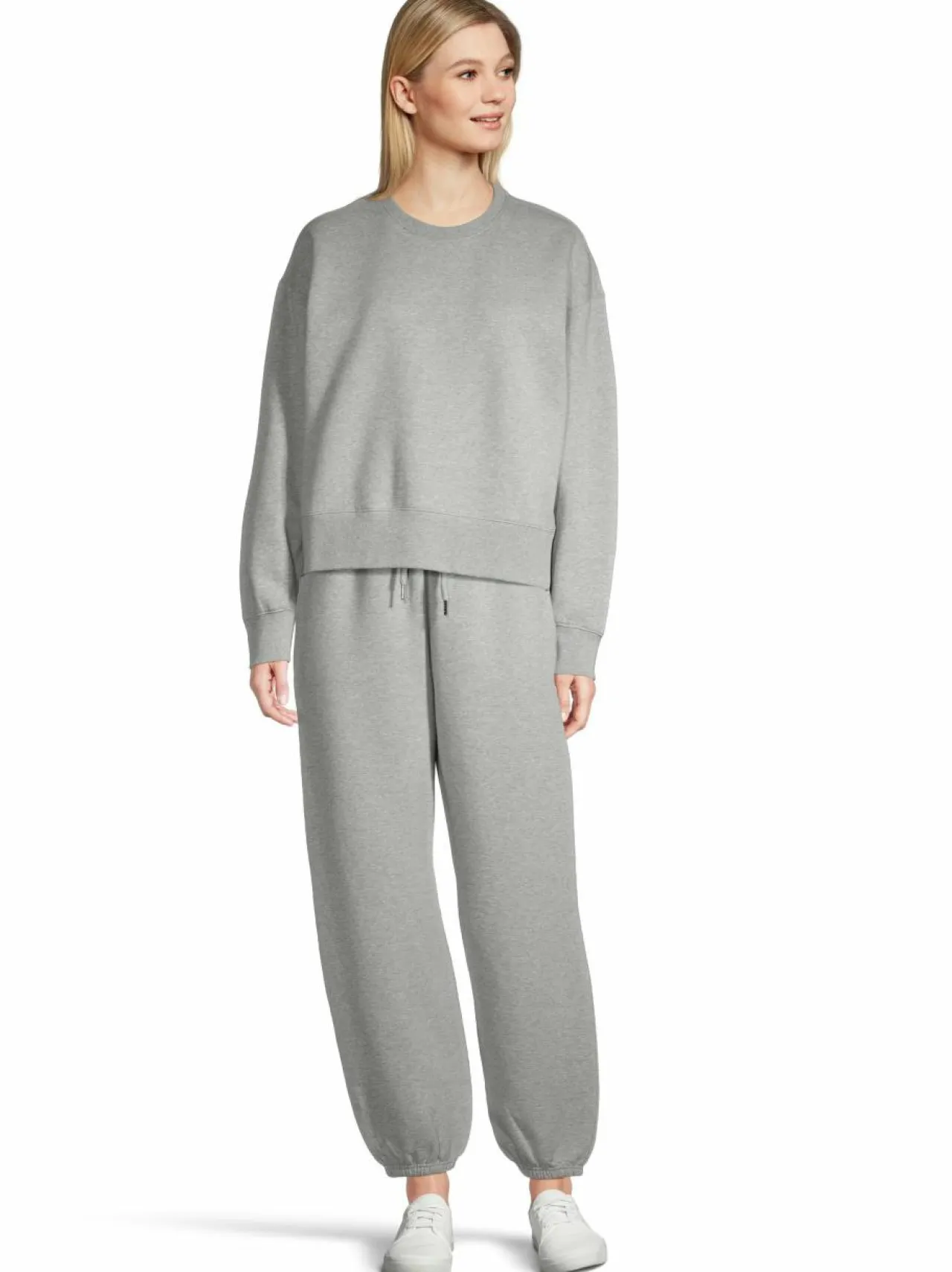 Yö- & Oloasut<A+more Awide-collegepaita LIGHT GREY MEL.