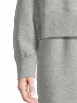 Yö- & Oloasut<A+more Awide-collegepaita LIGHT GREY MEL.