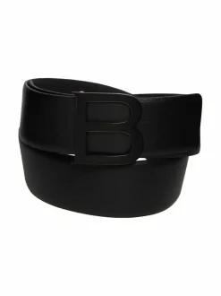 Lompakot & Kotelot<Balmuir B logo -nahkavyö 199 BLACK W BLACK
