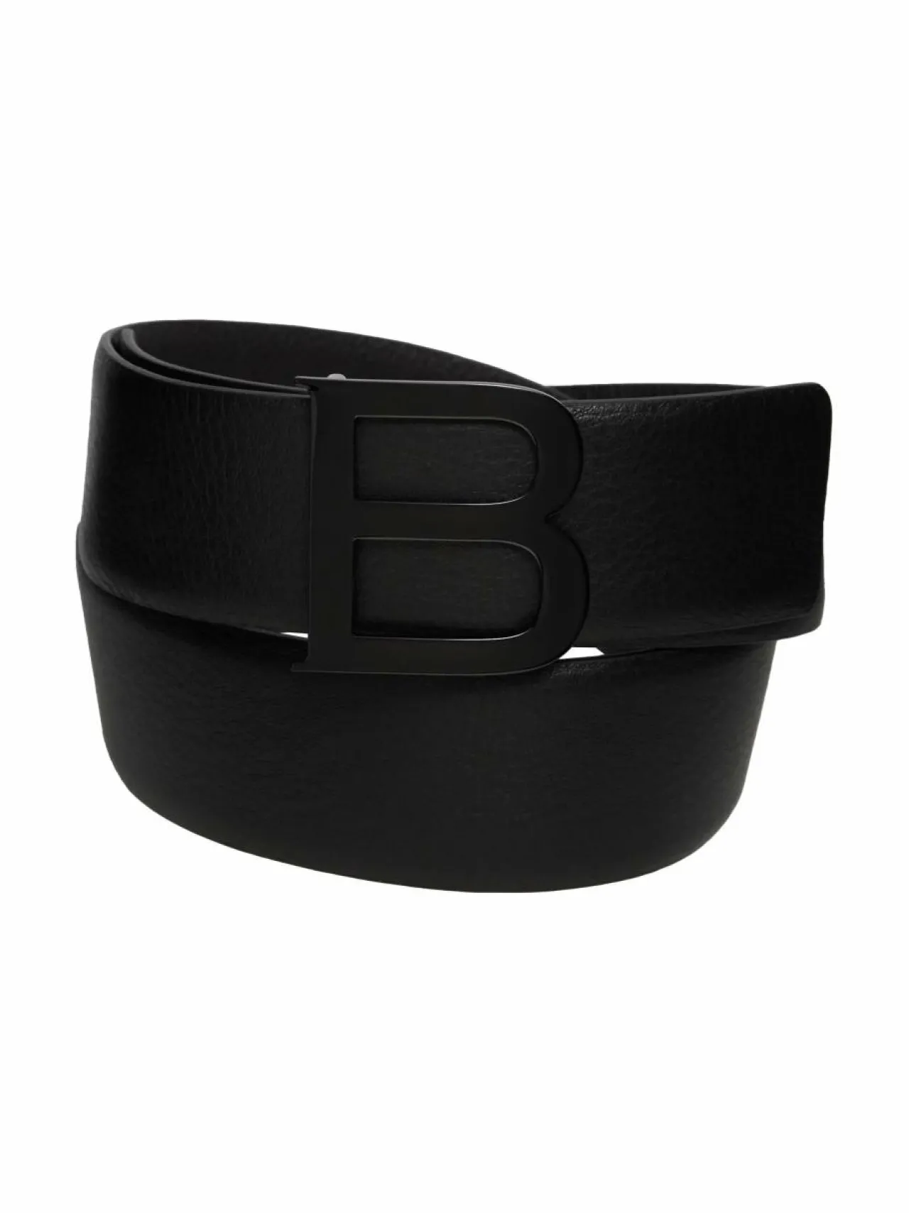 Lompakot & Kotelot<Balmuir B logo -nahkavyö 199 BLACK W BLACK