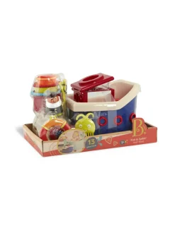 Vauvat & Taaperot<B. Toys Kylpylelusetti Nappaa kala
