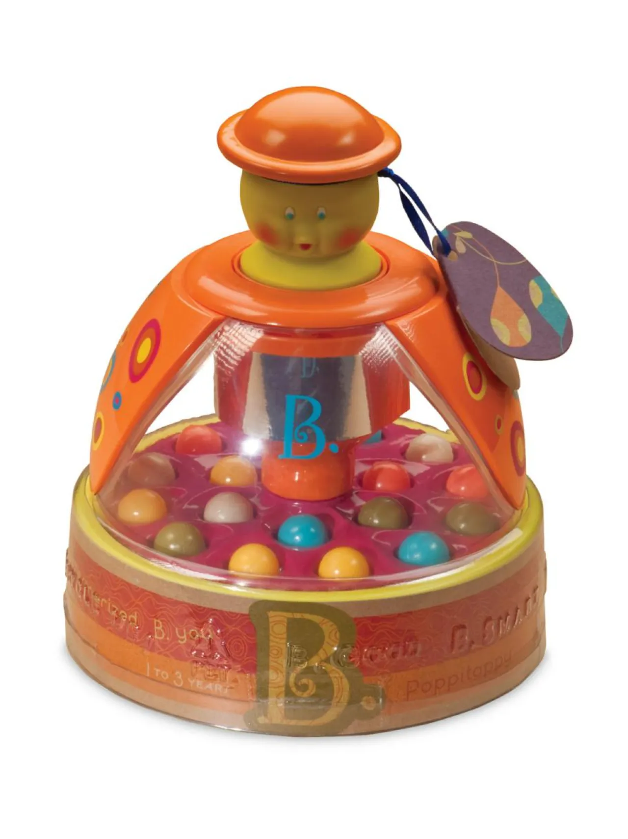 B. Toys Poppitoppy-Tangerine Hyrrä^ Vauvat & Taaperot