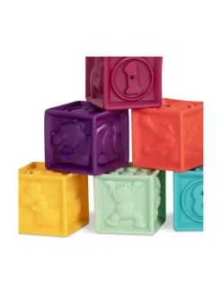 B. Toys Yksi, kaksi, purista -pehmopalikat^ Vauvat & Taaperot
