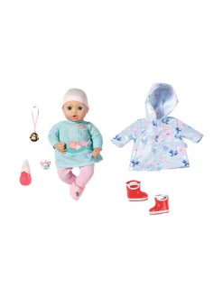 Nuket & Nuken Tarvikkeet<BABY ANNABELL Nukke sadeasussa, 43 cm