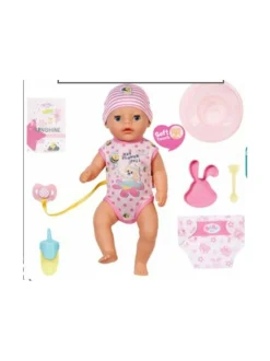Nuket & Nuken Tarvikkeet<BABY BORN Tyttönukke Little Baby, 36 cm