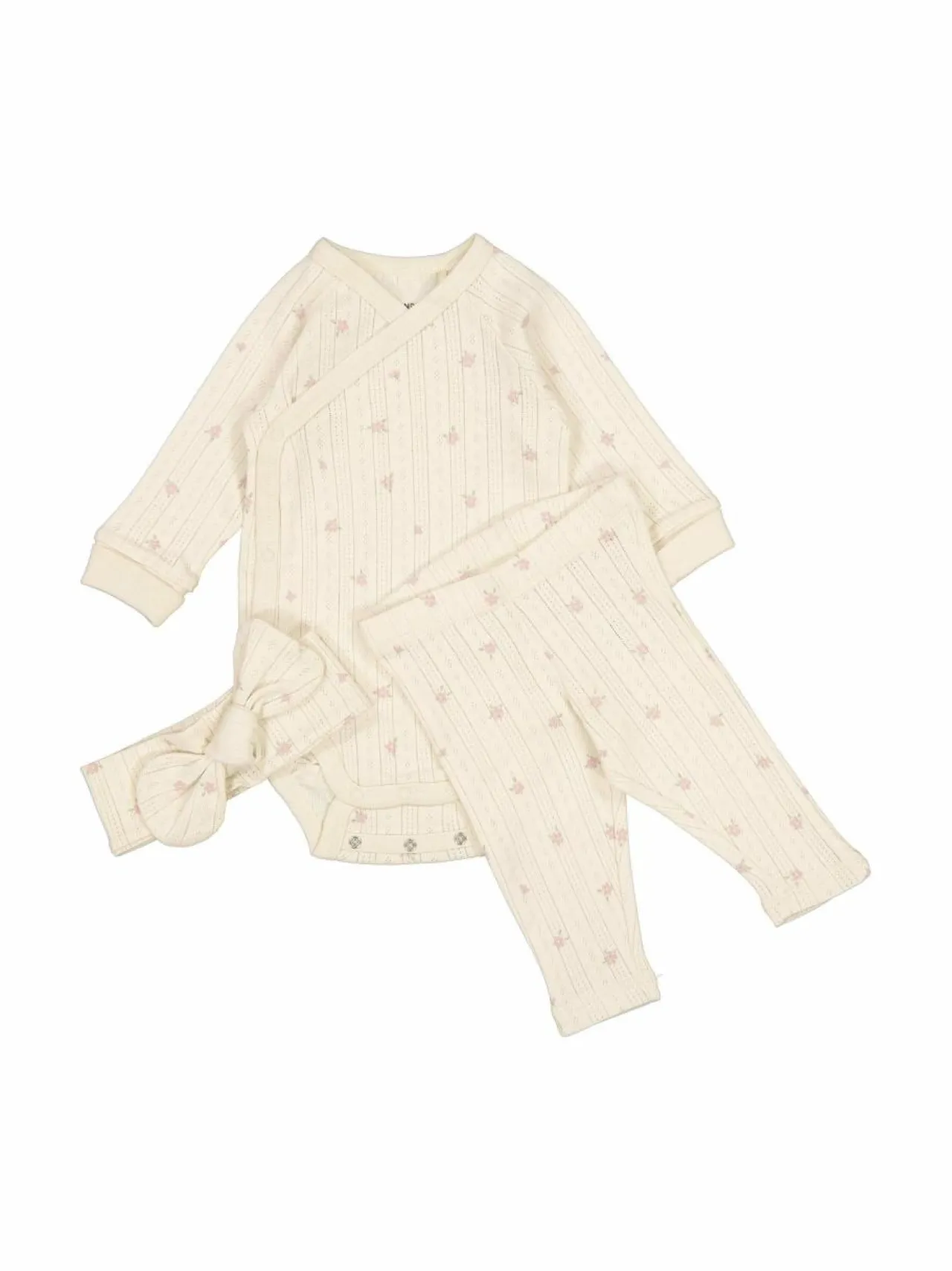 Lindex Baby Starter Kit - aloituspakkaus vauvalle 3-osainen^ Bodyt & Potkupuvut