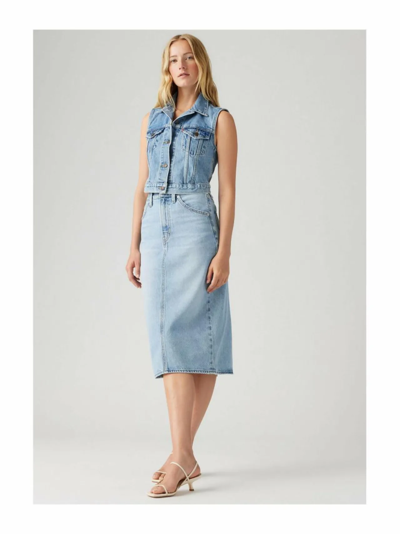 Levi's Back Slit -farkkuhame^ Hameet