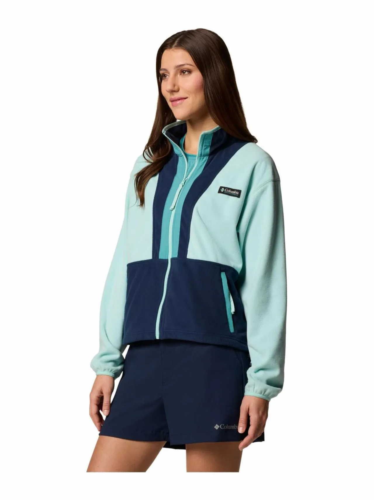 Paidat, Hupparit & Colleget<Columbia Backbowl™ II -fleecetakki 325 SPRAY, COLLEGIATE NAVY