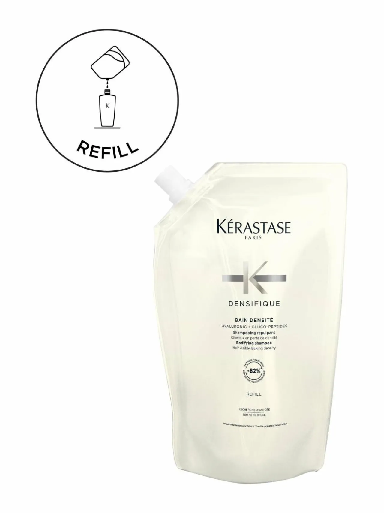 Hiustenhoitotuotteet<Kerastase Bain Densite Refill -shampookylpy, täyttöpakkaus, 500ml