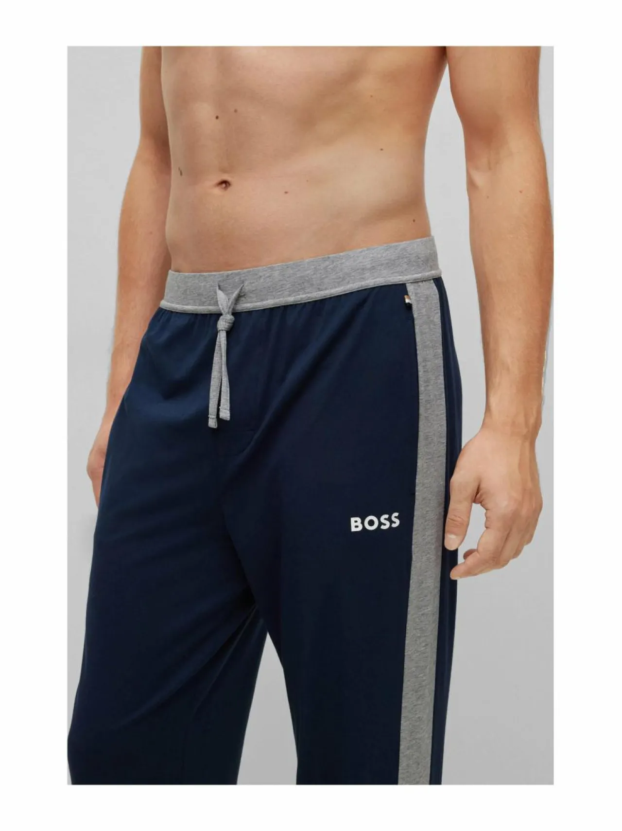 Pyjamat & Kylpytakit<BOSS Balance-pyjamahousut 403 DARK BLUE