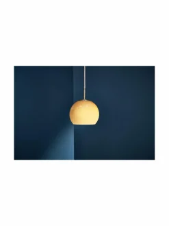 Kattovalaisimet<Frandsen Ball-lasinen riippuvalaisin Ø 18 cm AMBER