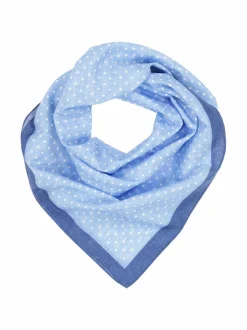 Huivit & Kaulaliinat<Stockholm Kravatt Bandana Small Dots -huivi 2 LT BLUE