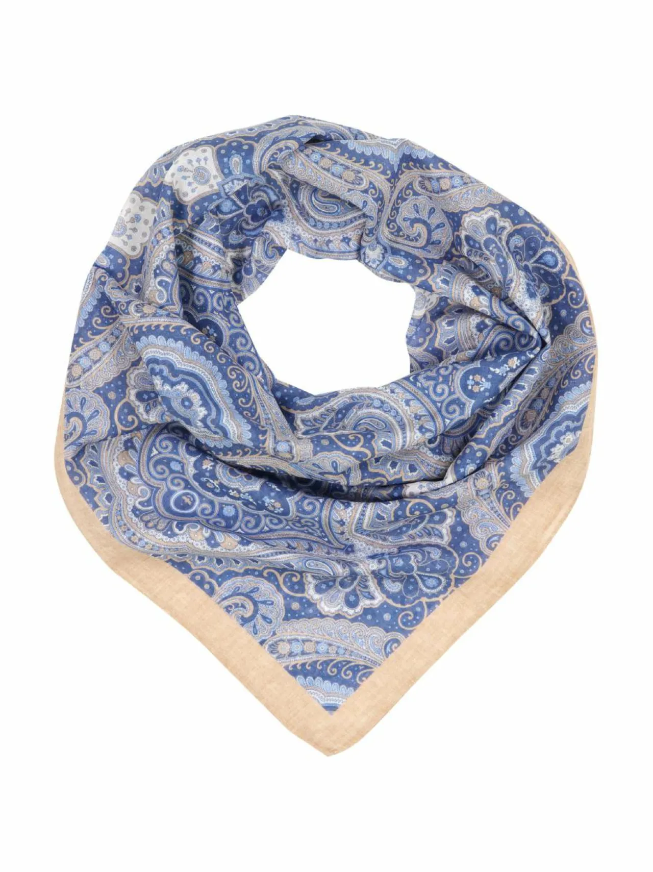 Huivit & Kaulaliinat<Stockholm Kravatt Bandana-huivi 1BLUE/BEIGE