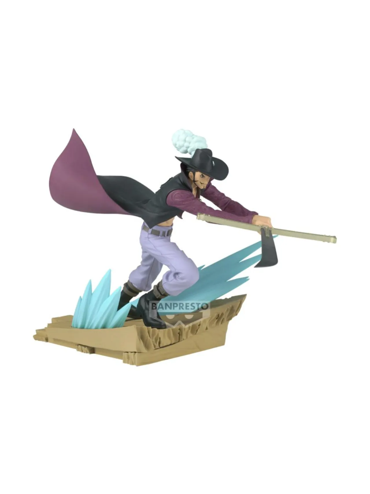 ONE PIECE BANPRESTO hahmo - Dracule Mihawk (Senkozekkei), 12 cm^ Figuurit & Interaktiiviset Lelut