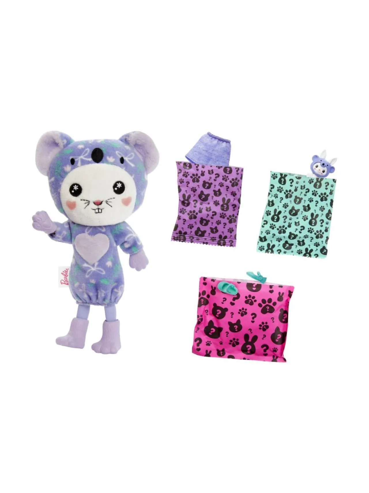 BARBIE Chelsea Cutie Reveal -pupu koalapuvussa^ Nuket & Nuken Tarvikkeet