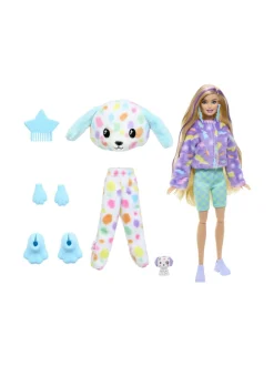 Nuket & Nuken Tarvikkeet<BARBIE ️ Cutie Reveal Dream -sarjan yllätysnukke Dalmatialainen 28 cm
