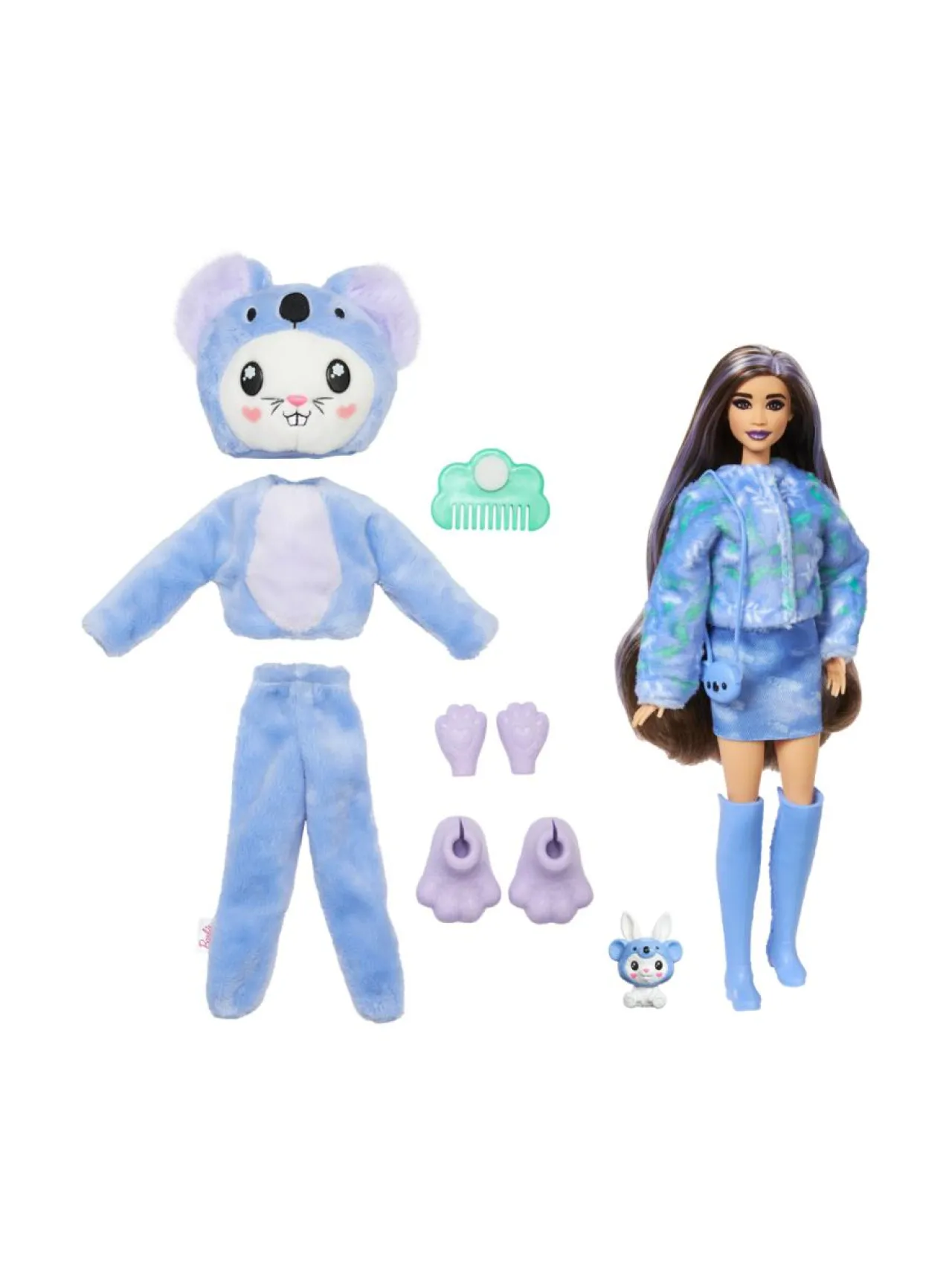BARBIE Cutie Reveal -nalle koalapuvussa 29 cm^ Nuket & Nuken Tarvikkeet